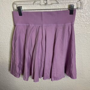 Chic Lavender Skater Skirt